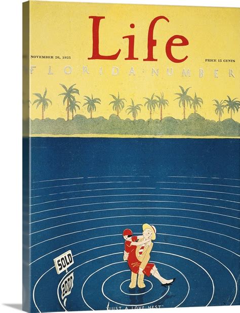 Life Magazine Cover 1925 Wall Art Canvas Prints Framed Prints Wall