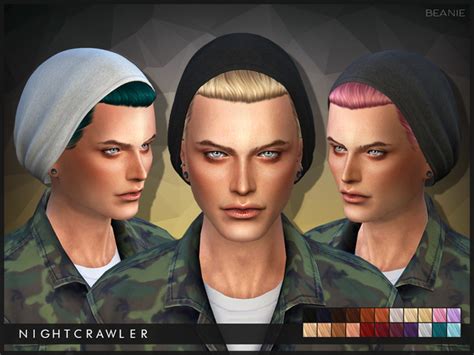 My Sims 4 Blog Nightcrawler Beanie Hair For Males Tsr