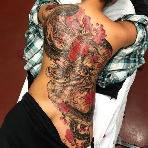 Back Tattoo Women Full Dragon Tattoo For Women Full Back Tattoos