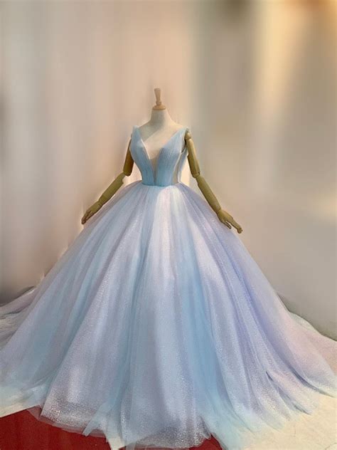 No need to worry about either. Cinderella pastel purple sparkle ball gown wedding/prom ...