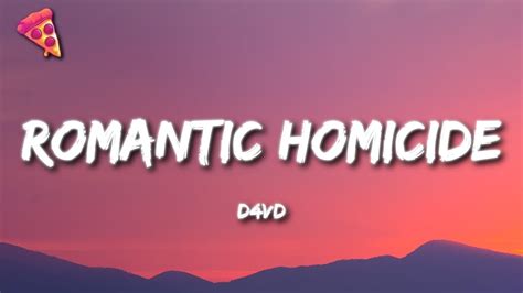 D4vd Romantic Homicide Youtube