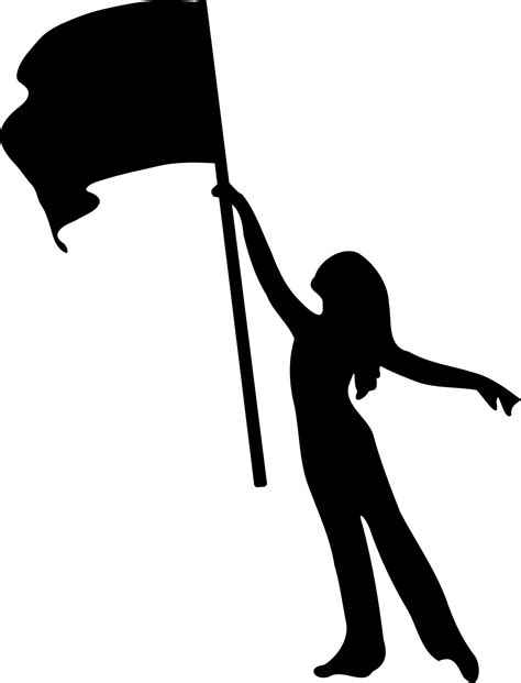 Flag Silhouette Clip Art 10 Free Cliparts Download Images On