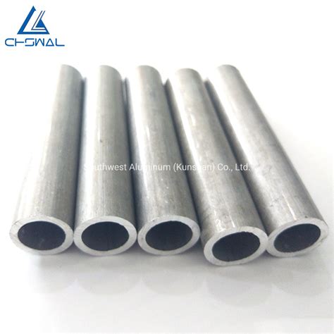 Aluminium Extruded Seamless Pipe Anodized Aluminum Alloy Round Tube