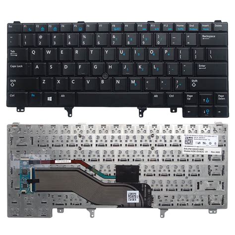 Replacement Laptop Keyboard For Dell Latitude E6430u 100tb 6530u