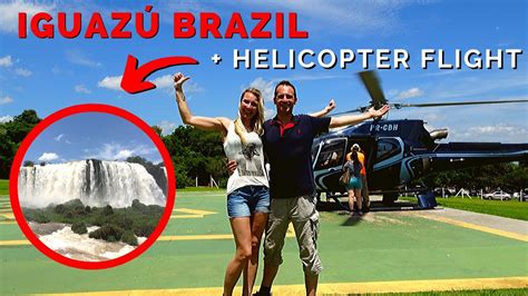51 iguazu park tour panoramic helicopter tour devils throat from above youtube
