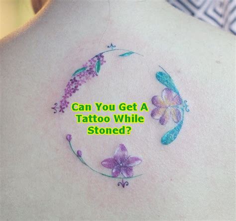 Smoking Weed Before Tattoo
