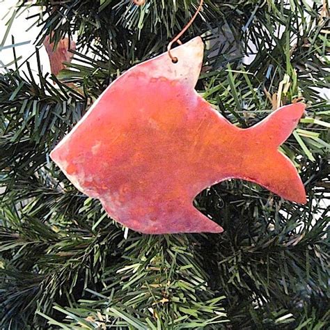 Fish Ornament Christmas Tree Ornament By Roughmagicholidays