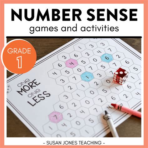 Number Sense Games Print Play Learn Susan Jones Teaching