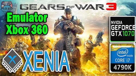 Xenia Xbox 360 Emulator Gears Of War 3 Pc Gameplay Xenia Custom 1