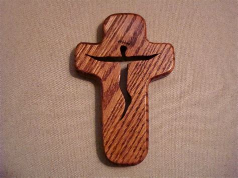 Not To Us Oh Lord Handmade Wooden Cross With Cut Out