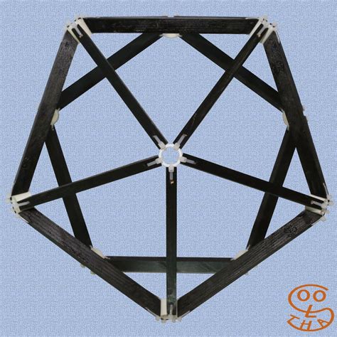 1v Geodesic Dome Model Complete Kit Etsy Uk