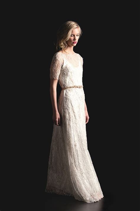 Sarah Seven 2014 Spring Collection Weddingchicks Lace Wedding Dress