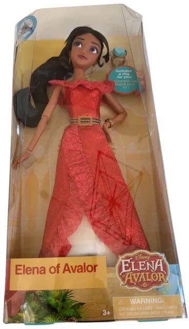 Disney Elena Of Avalor Elena Classic Doll 12” Includes Ring New 27