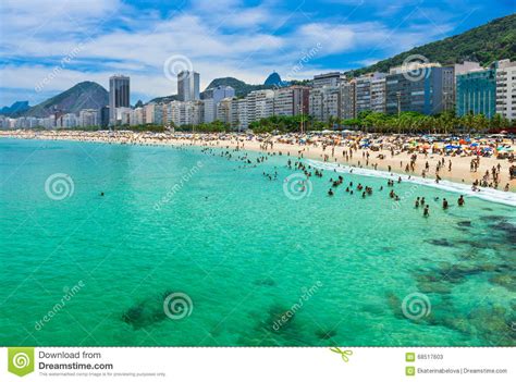 Copacabana, ipanema e leblon é um importante polo comercial e de serviços, incluindo a guia dos logradouros de copacabana, ipanema e leblon, no rio de janeiro, incluindo ruas, avenidas. Copacabana Beach In Rio De Janeiro Stock Image - Image of cityscape, brasileiro: 68517603