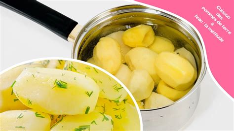 Comment cuire les pommes de terre à leau