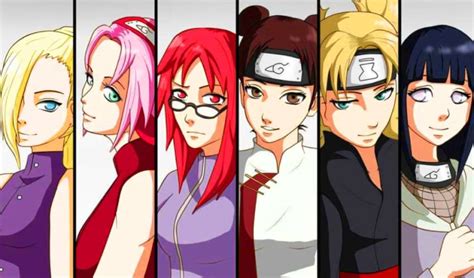 Los 10 Personajes Femeninos Mas Poderosos En Naruto