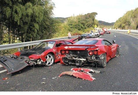 Worlds Most Expensive Car Crash