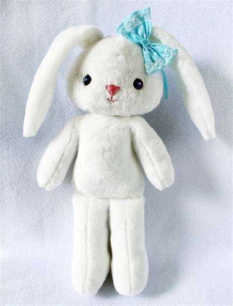 Pdf Pattern And Tutorial Bunny In Dress Etsy In 2020 Sewing Stuffed