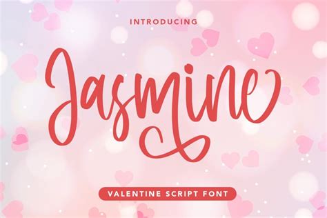 Jasmine Valentine Script Font