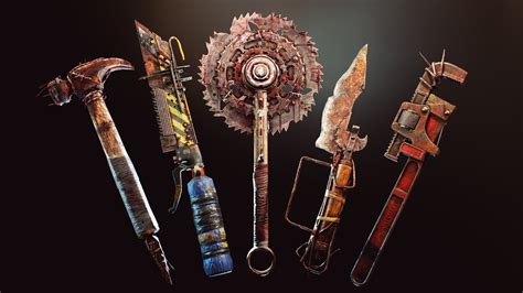 Post Apocalyptic Melee Weapons Vol1 In Weapons Ue Marketplace