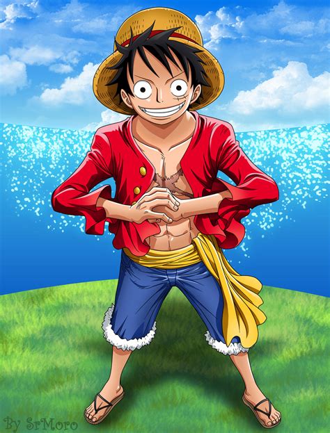 Luffy One Piece By Srmoro On Deviantart