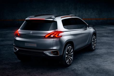 Peugeot 2008 Previewed as Urban Crossover Concept - autoevolution