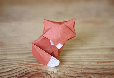 Cr Ations Autour Du Renard Et Du Graphisme Origami Facile Origami