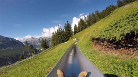 Kandersteg Alpine Slide Youtube