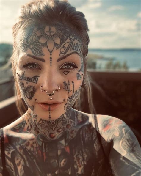 25 astounding face tattoos that you must see to believe tattoed women face tattoos for women