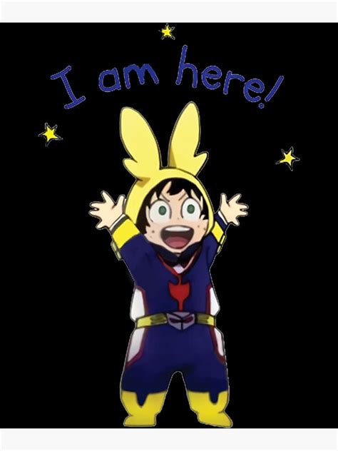 Funny Little Deku I Am Here Baby One Piece Poster For Sale By