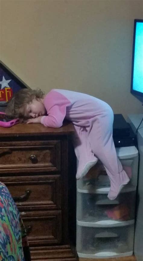18 Photos That Prove Kids Will Fall Asleep Just About Anywhere