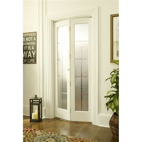 Awc Model 373 Mission Glass Bifold Door 32 Wide X 80 High Unfinished