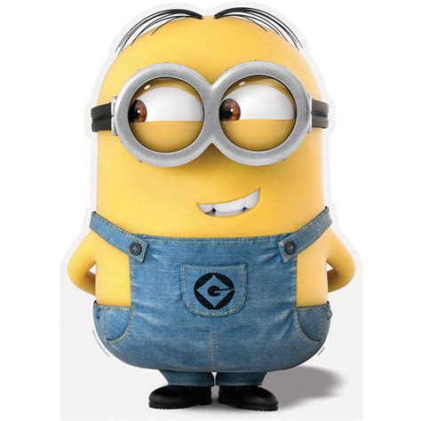 Life Size Despicable Me Minion Cardboard Cutout Stand Up Dave 25ft