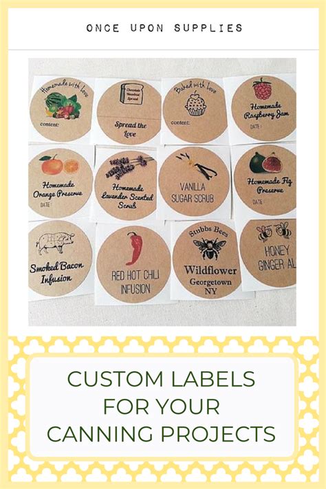 Custom Round Labels Printed On Kraft Brown Sticker Paper Upload Your