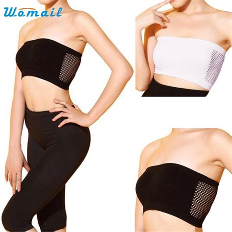 Aliexpress Com Buy Activing Women Sexy Strapless Top Vest Breathable