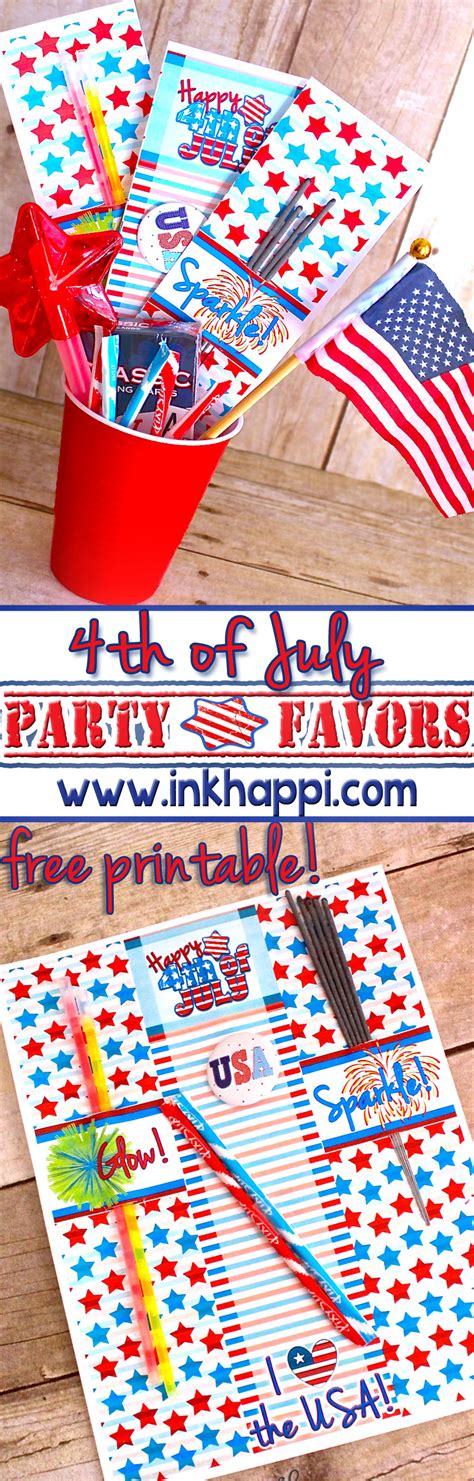 4th Of July Party Favors Cheap And Easy Diy Inkhappi