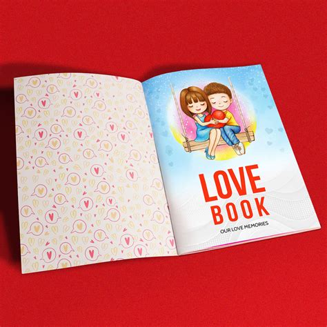Love Book Romantic Personalized T For Your Partner