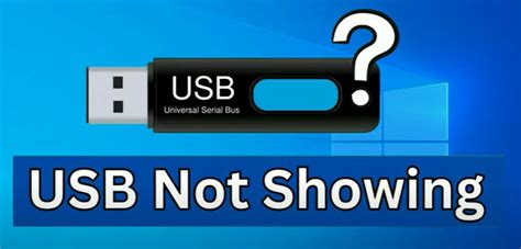 How To Repair A Usb Flash Drive That Doesnt Show Up In Windows 1011