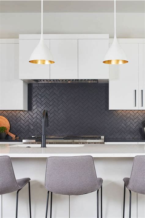 Trendy Colorful Herringbone Backsplash Ideas Vibrant Colors With Nice