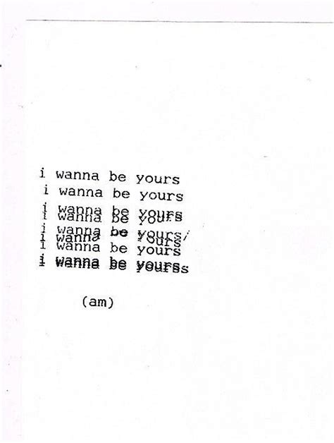 Ünlem Işareti Yalan Gevşetin Arctic Monkeys I Wanna Be Yours Lyrics