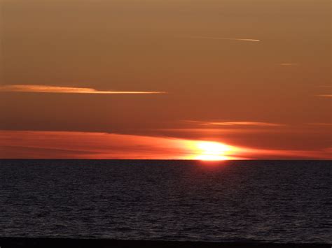 Free Images Sea Coast Ocean Horizon Sun Sunrise Sunset Dawn