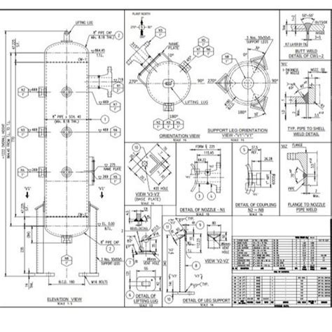 This graphical based software has gui (graphical user interface) so that the drawing process can be accomplished easily and the input parameter can be submitted to the same screen. Pressure Vessel Fabrication Drawing Services in Vastral ...