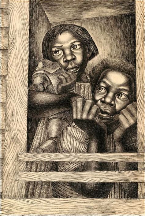Master Artist Untitled Charles White Ink And Graphite On Paper 1950