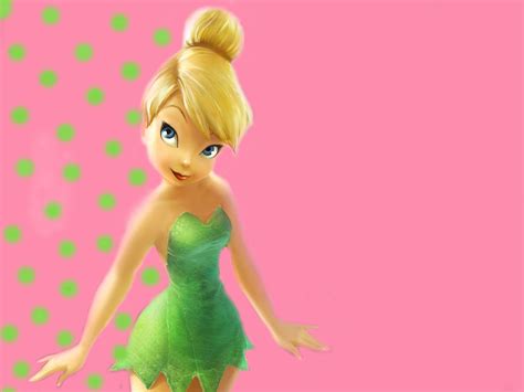 Tinkerbell Pink Backgrounds Wallpaper Cave