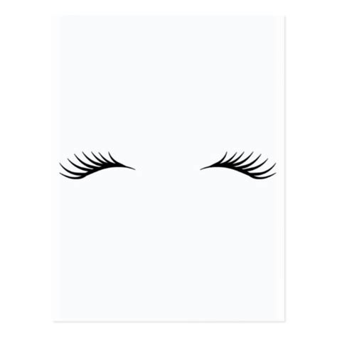 ◊ printable embroidery pattern (sized for. Eyelashes Postcard - Prnt