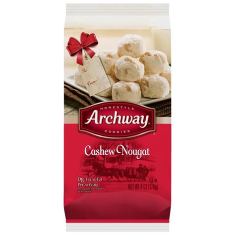 No more oatmeal iced cookies, those wonderful pink and white animal circus. Archway Cookies, Cashew Nougat Cookies, Holiday Limited ...