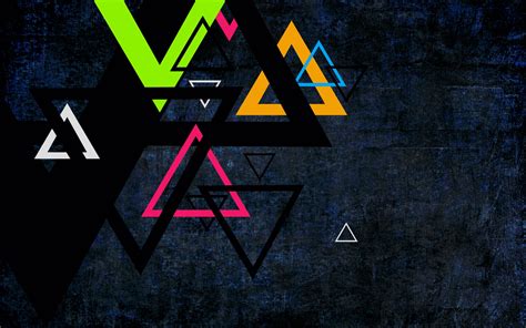 Triangle Colorful Abstract Wallpapers Hd Desktop And Mobile Backgrounds