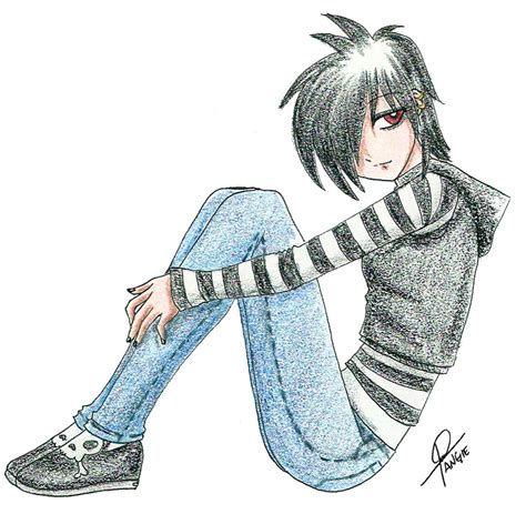 Emo Girl By Chaak Kun On Deviantart