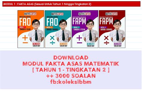 Lapan ratus enam puluh 5. Koleksi Bahan Bantu Belajar (BBM): MODUL FAKTA ASAS ...