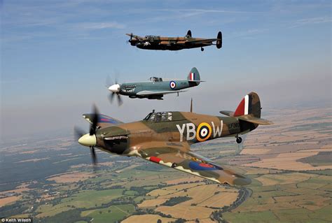 Glorious Photographs Capture Raf Battle Of Britain Memorial Flight That